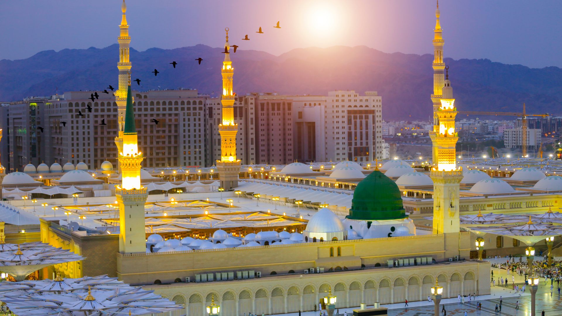 Inside Masjid Nabawi